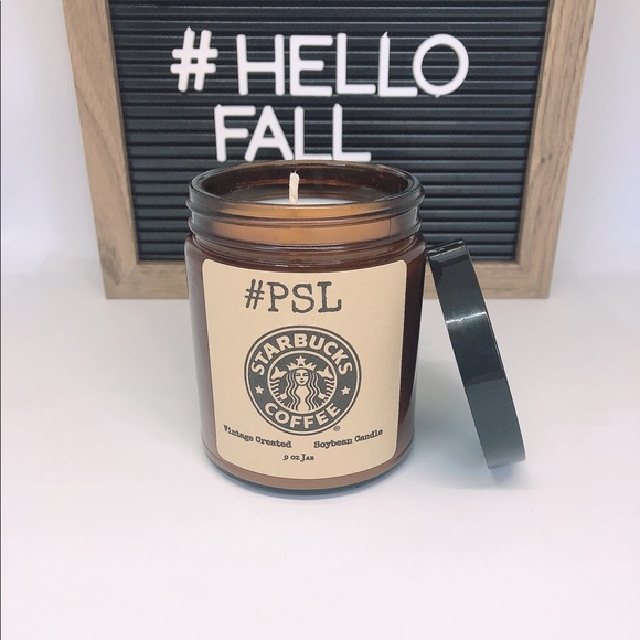 NEW #PSL Soy Candle -Pumpkin Spice Latte Candle- - Picture 1 of 1